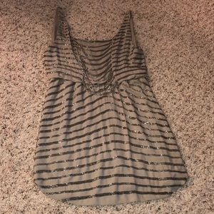 Alice & Olivia beaded mini dress